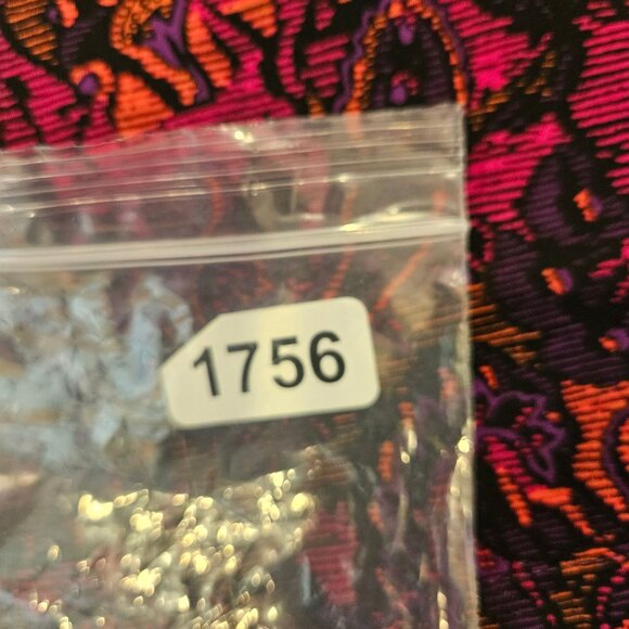 Catherines Blouse Womens 3X Colorful Paisley Button-Up tunic career office bold - Picture 12 of 13